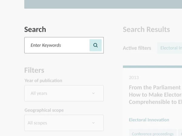 Search with keywords